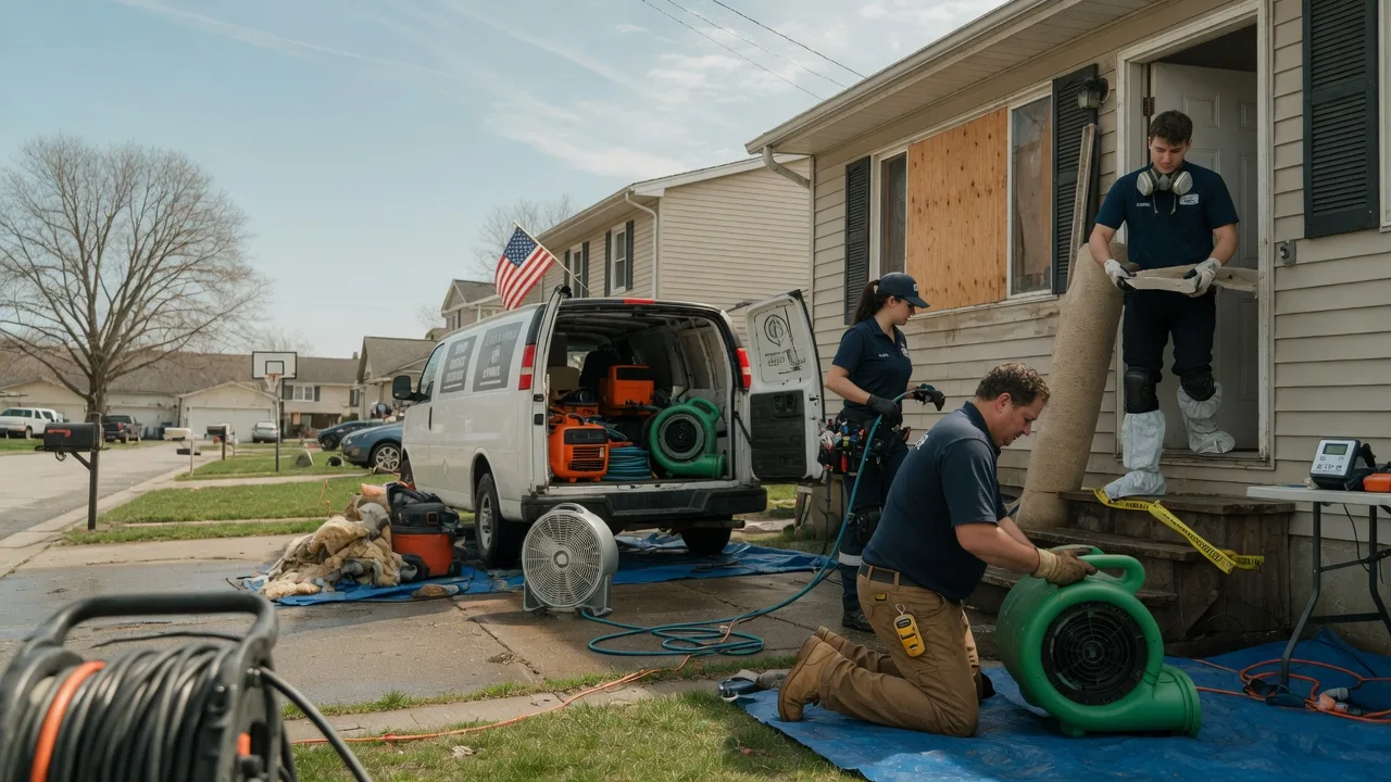 Water Damage Restoration in Bonita, LA near me